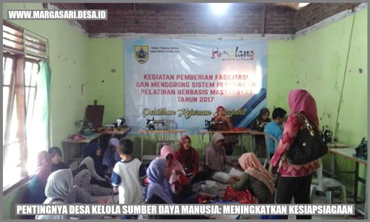 Pentingnya Desa Kelola Sumber Daya Manusia: Meningkatkan Kesiapsiagaan